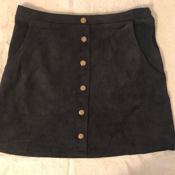 Navy HYFVE Mini Skirt - Picture 1 of 3
